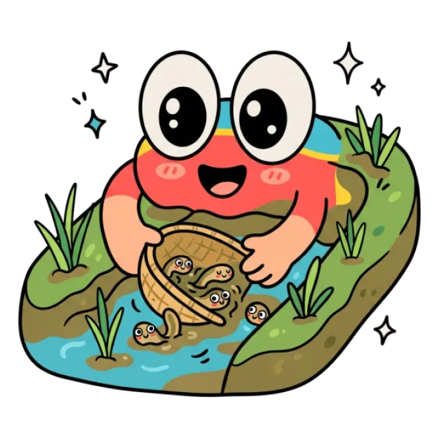 ドジョウのステージ3のすがた