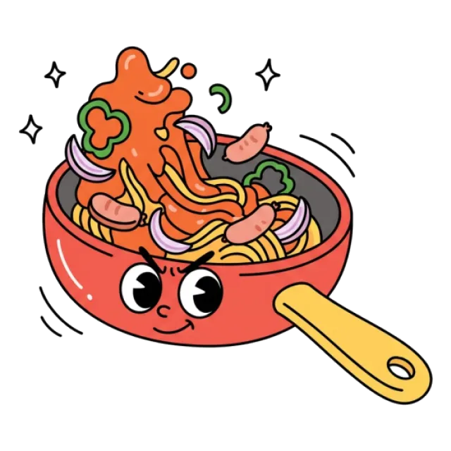 ナポリタンのステージ3のすがた