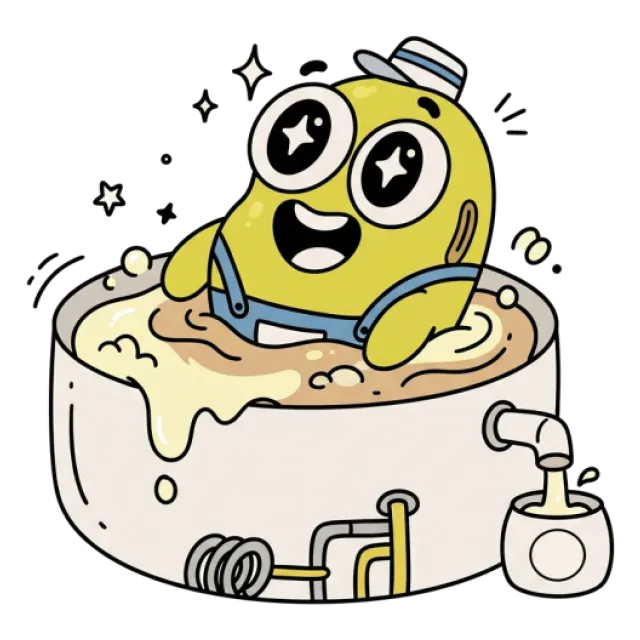 乳化剤のステージ3のすがた