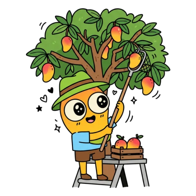 マンゴーのステージ3のすがた