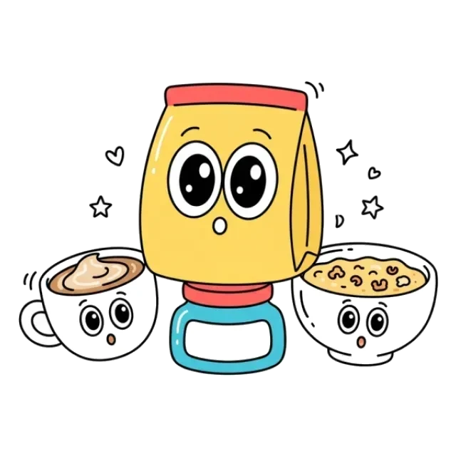 クリームパウダーのステージ1のすがた