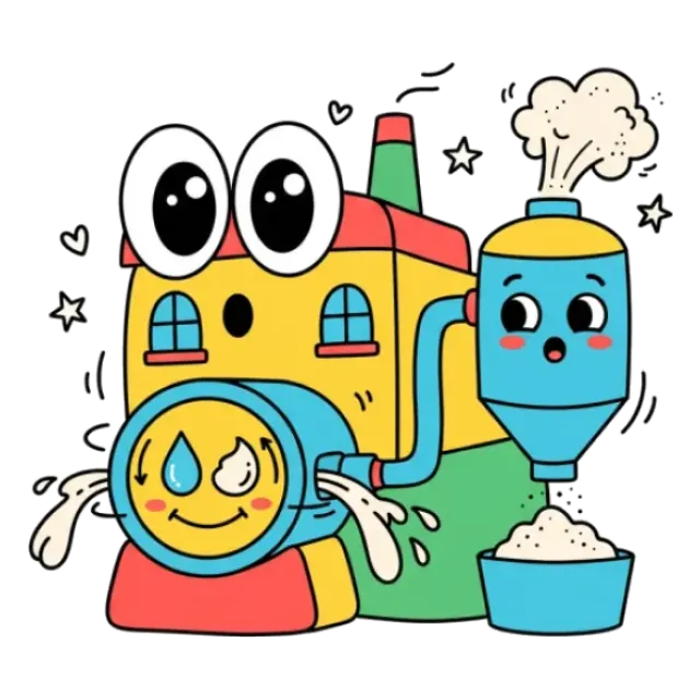 クリームパウダーのステージ2のすがた