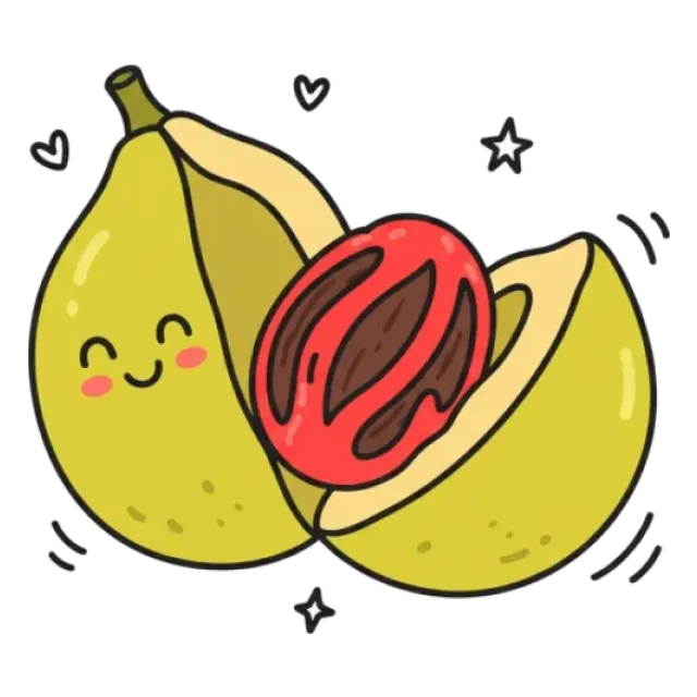 ナツメグのステージ3のすがた