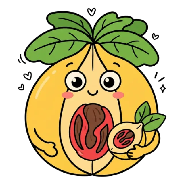 ナツメグのステージ4のすがた