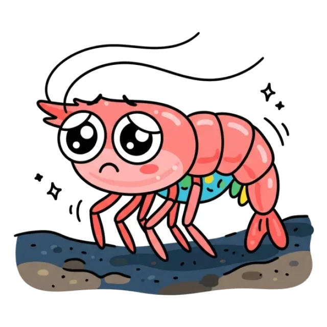 甘エビのステージ4のすがた
