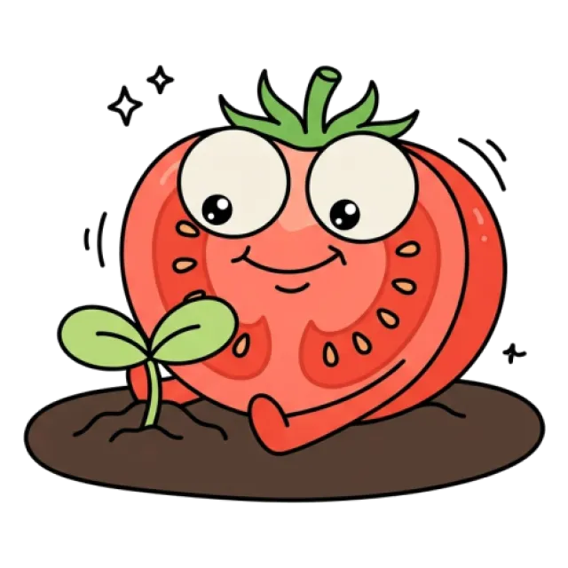 トマトピューレのステージ5のすがた