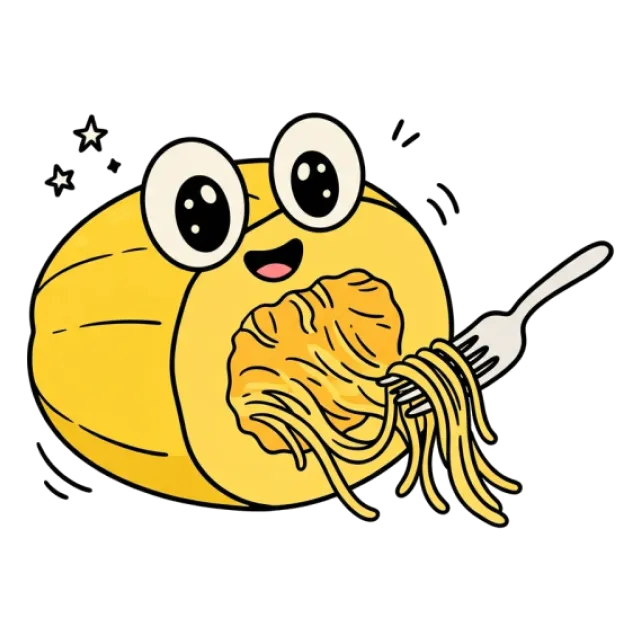 そうめんかぼちゃのステージ3のすがた