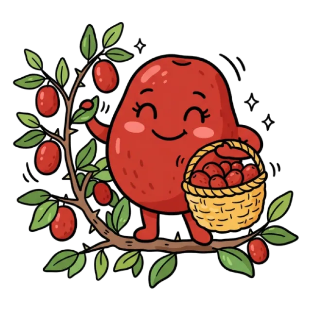なつめのステージ3のすがた