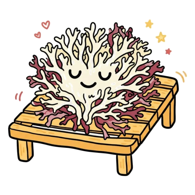 テングサのステージ2のすがた
