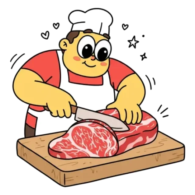 牛サーロインのステージ2のすがた