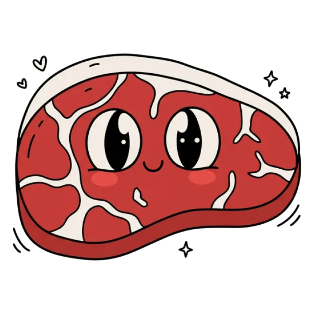 牛サーロインのステージ3のすがた