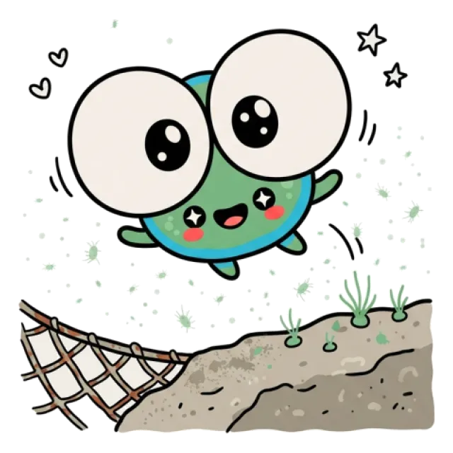青のりのステージ5のすがた