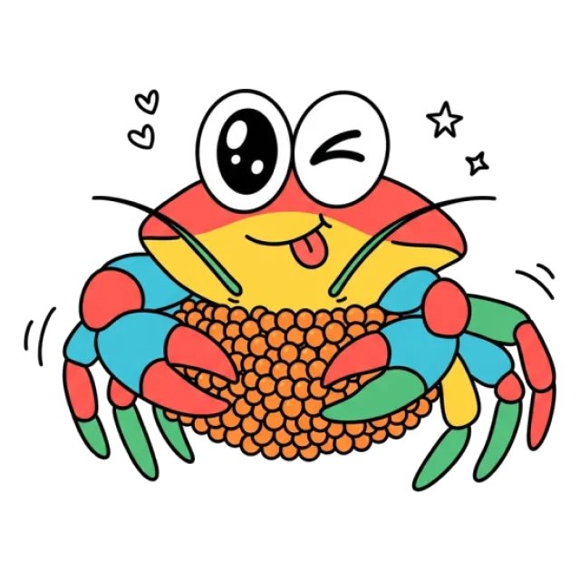 カニのステージ5のすがた