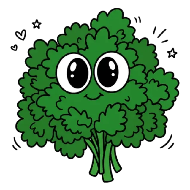 パセリのステージ2のすがた
