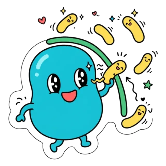 しらこたん白のステージ5のすがた