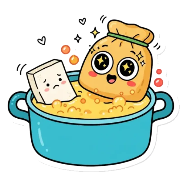 油揚げのステージ2のすがた