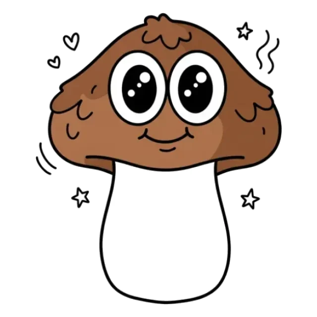 松茸のステージ2のすがた