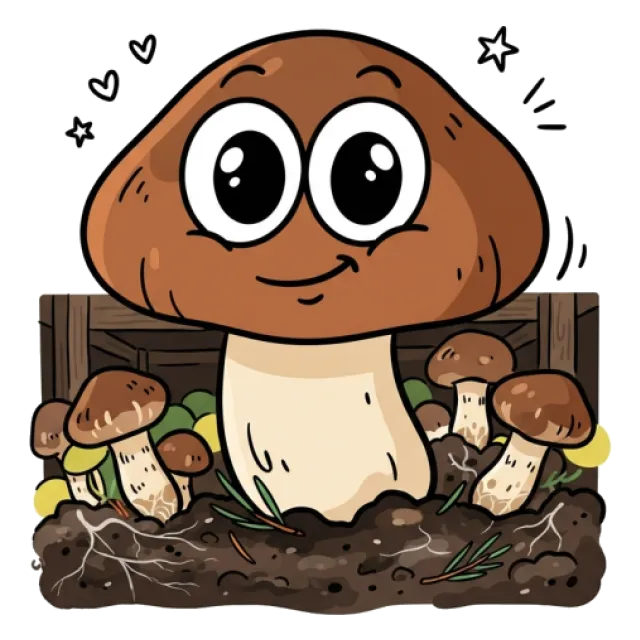 松茸のステージ4のすがた