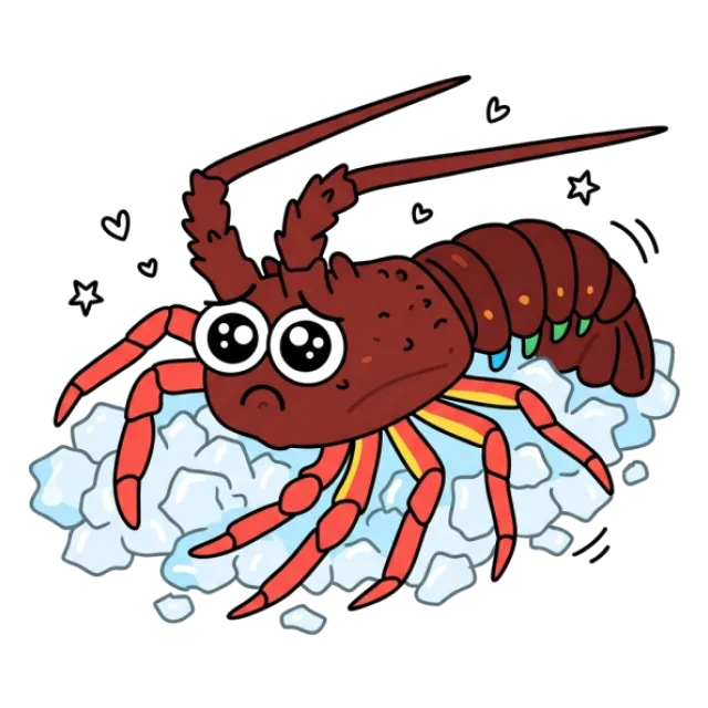 伊勢エビのステージ2のすがた
