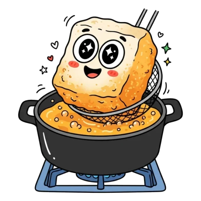 厚揚げのステージ2のすがた