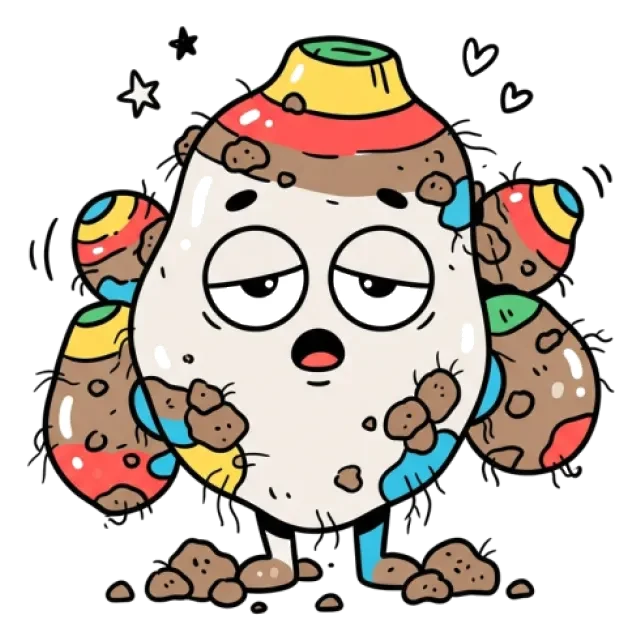 里芋のステージ3のすがた