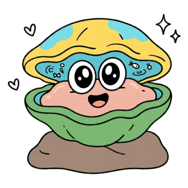牡蠣のステージ4のすがた