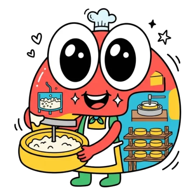 ゴーダチーズのステージ2のすがた