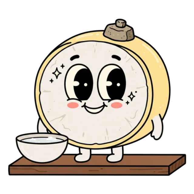 ゴーダチーズのステージ3のすがた