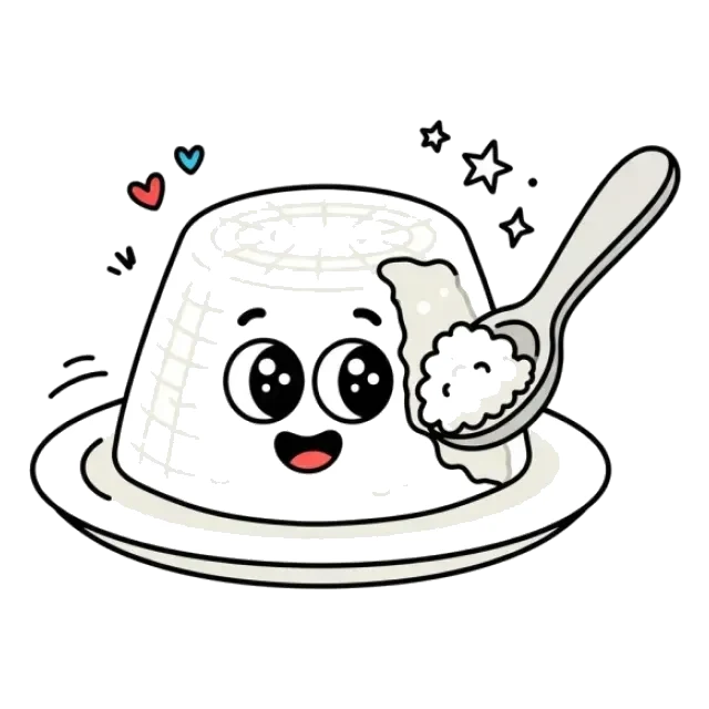 リコッタチーズのステージ2のすがた