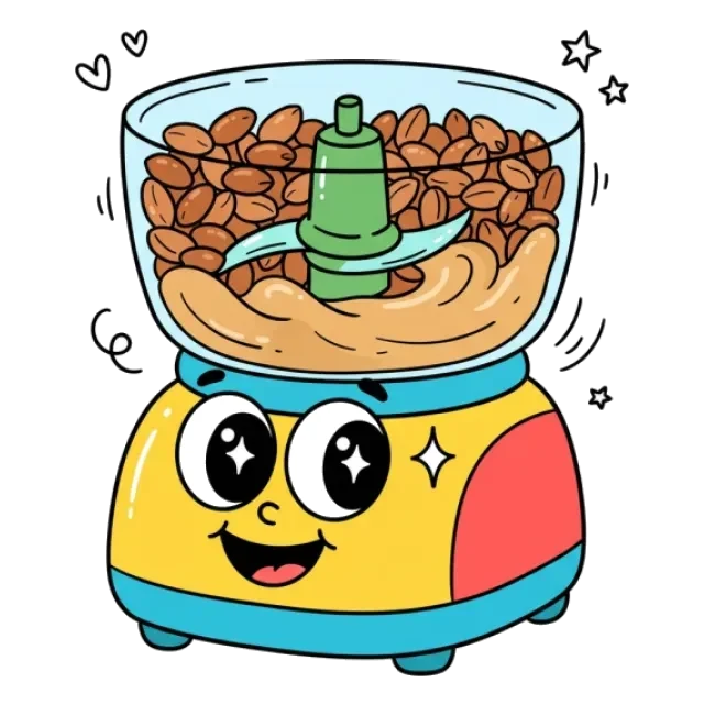 ピーナッツバターのステージ2のすがた