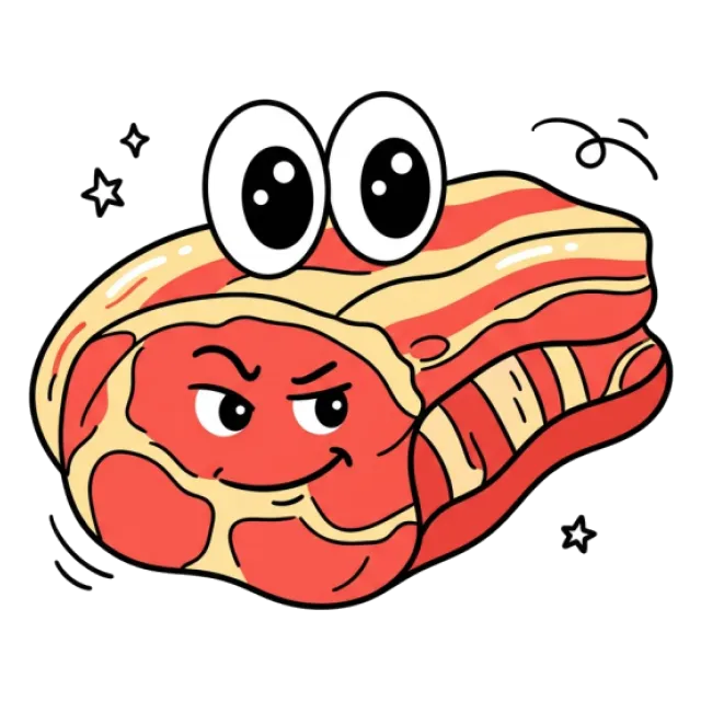 豚バラ肉のステージ3のすがた