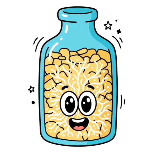 えのき茸のステージ5のすがた