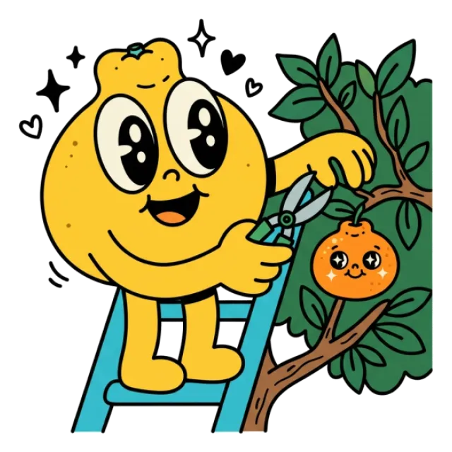 デコポンのステージ3のすがた