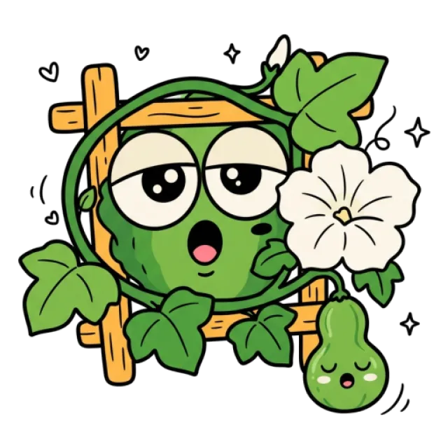 ゆうがおのステージ4のすがた