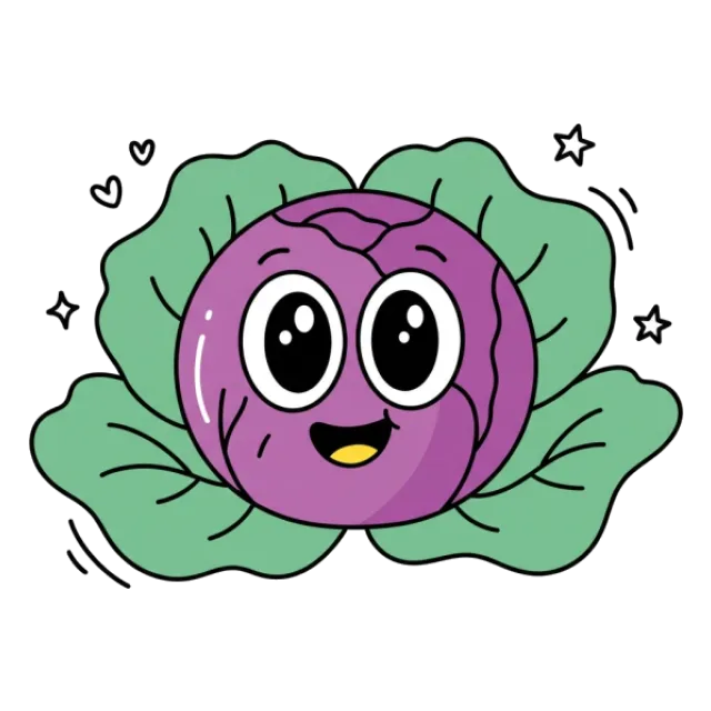 紫キャベツのステージ4のすがた