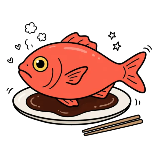 キンメダイのステージ1のすがた