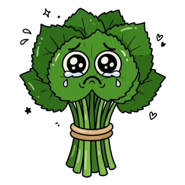わさびの葉のステージ2のすがた