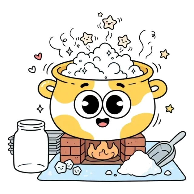 乳糖のステージ3のすがた