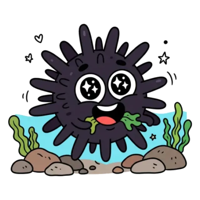 ウニのステージ4のすがた