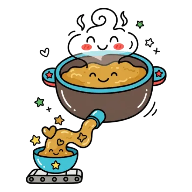 ポークエキスのステージ2のすがた
