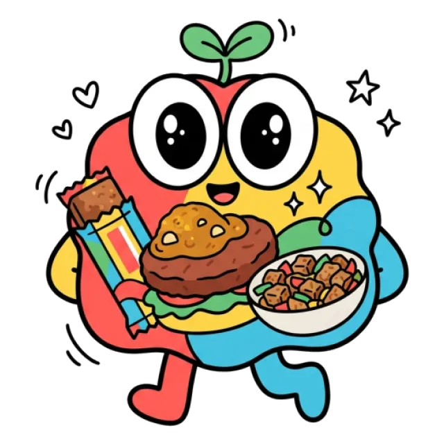 大豆たんぱくのステージ1のすがた
