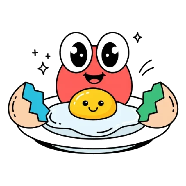 卵黄のステージ2のすがた