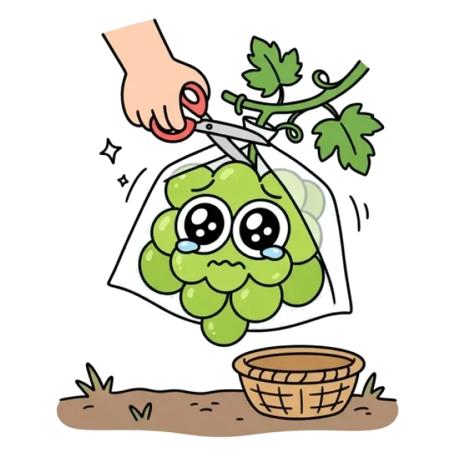 マスカットのステージ3のすがた
