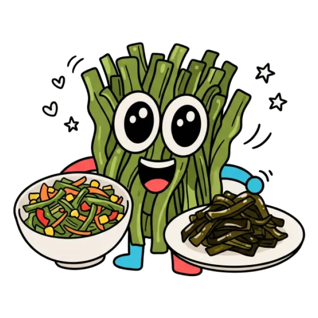 茎わかめのステージ1のすがた