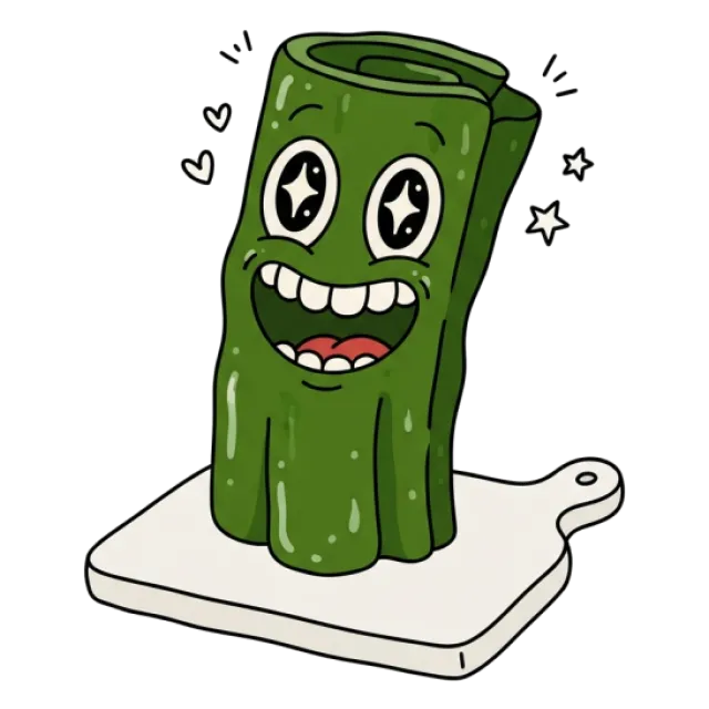 茎わかめのステージ2のすがた