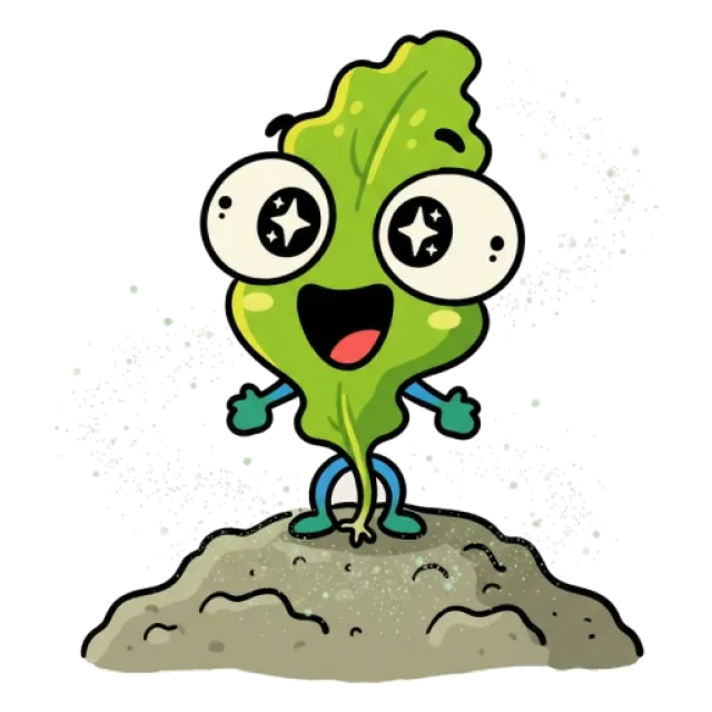 茎わかめのステージ5のすがた