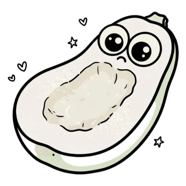 白うりのステージ3のすがた