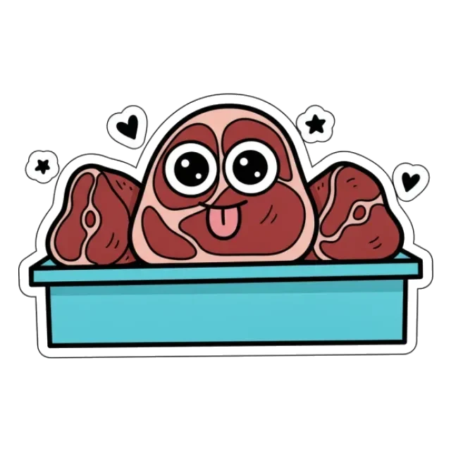 鹿肉のステージ3のすがた