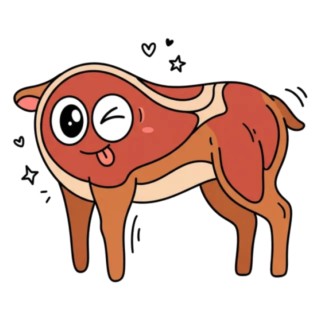 鹿肉のステージ4のすがた