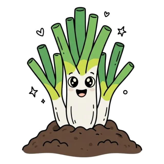 ねぎのステージ4のすがた
